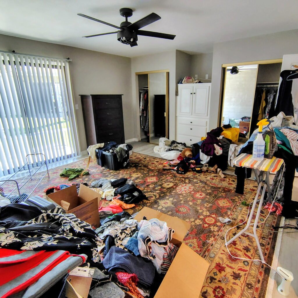 clutter, overwhelming, don't know where to start